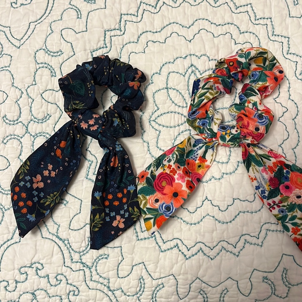 Rifle paper co. Scrunchies